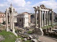 The Roman Forum with the Arch of Septimius Severus