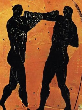 ancient Greek boxers