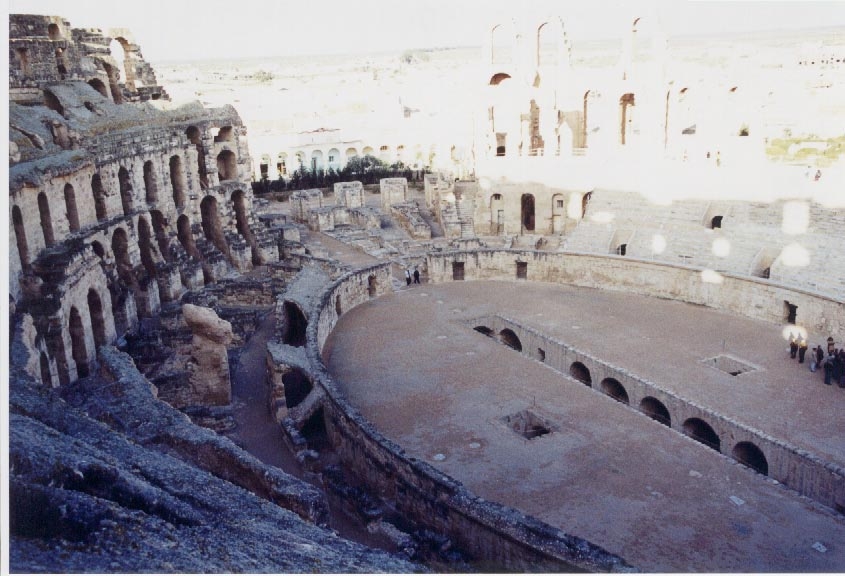 The Amphitheatre of El Djem (Roman Thusdrus)