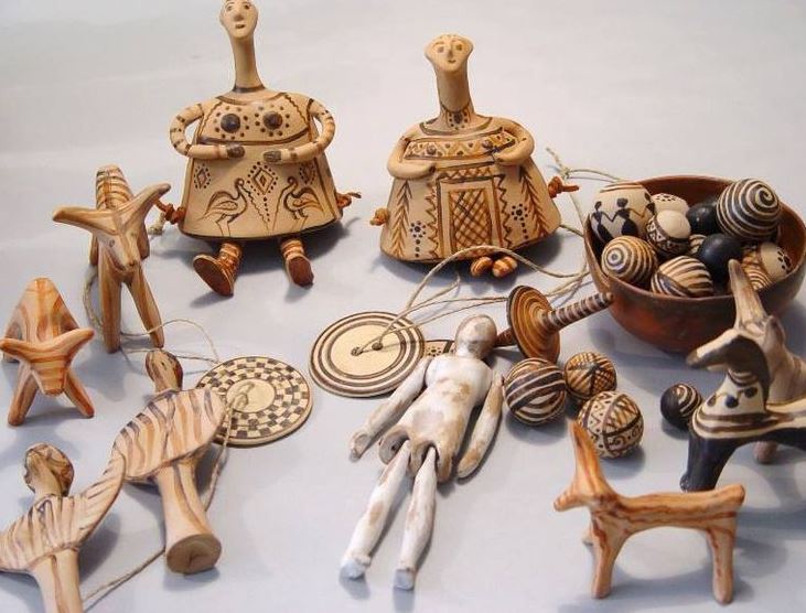 Children's toys from ancient Greece