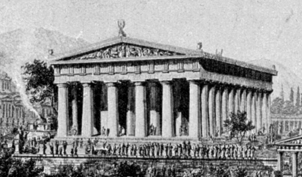 The Temple of Zeus at Olympia