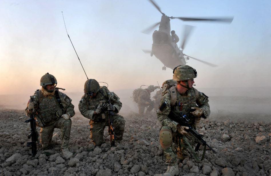 British Troops in Afghanistan
