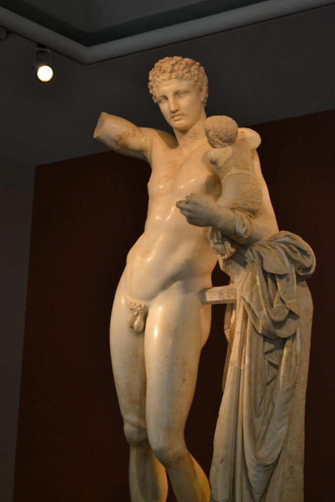 Praxiteles' Hermes and Dionysos